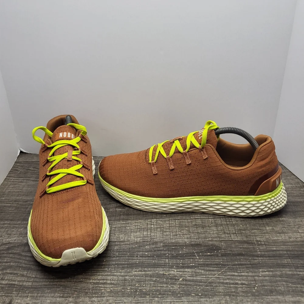 Nobull Ripstop Runner Mens Size 9 Burnt Orange Running Shoes Sneakers